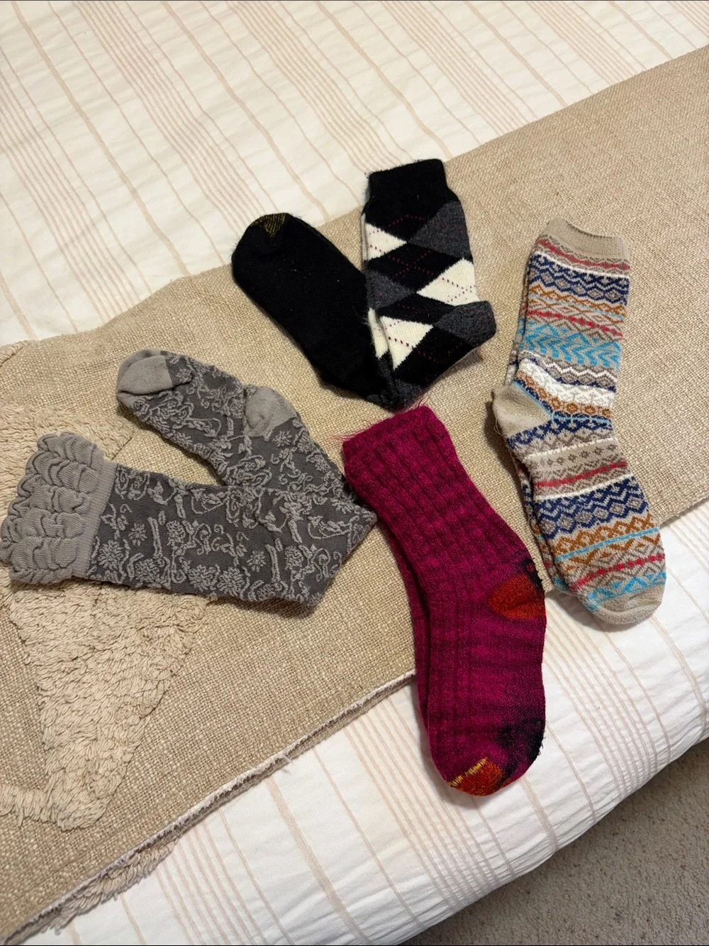 Mixed women’s sock collection - Assorted Colors